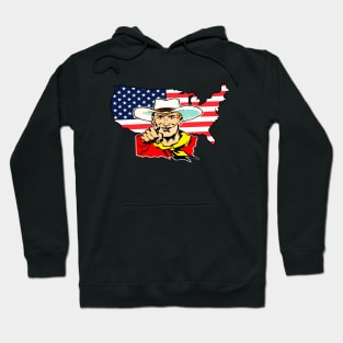 Patriot cowboy Hoodie